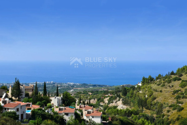 Charming four bedroom Villa in Kamares, Tala with Fireplace and Panoramic Views for sale