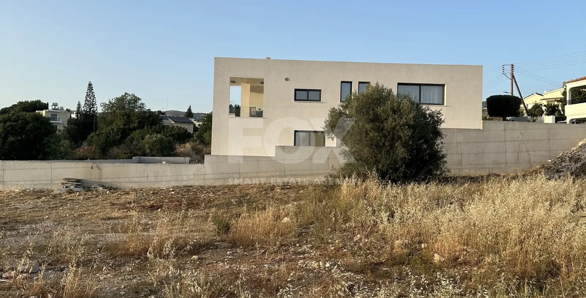 Residential Plot for Sale in Konia, Paphos – Sea Views, Green Area, Prime Location