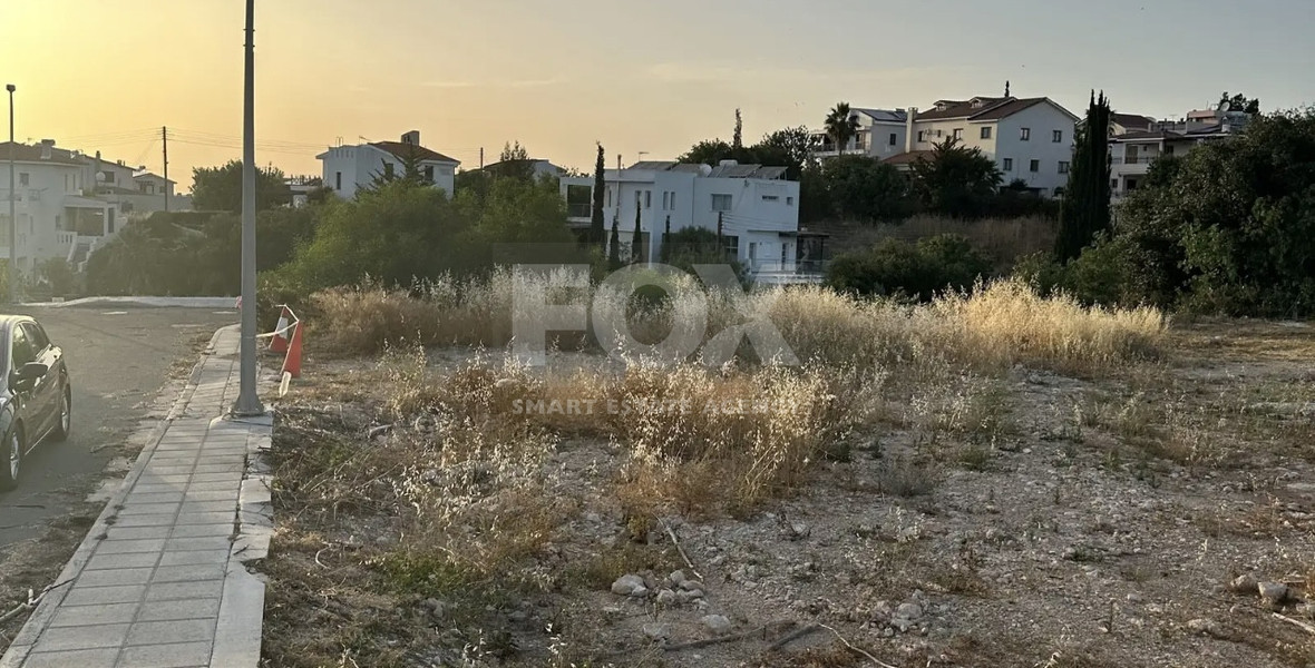 Residential Plot for Sale in Konia, Paphos – Sea Views, Green Area, Prime Location
