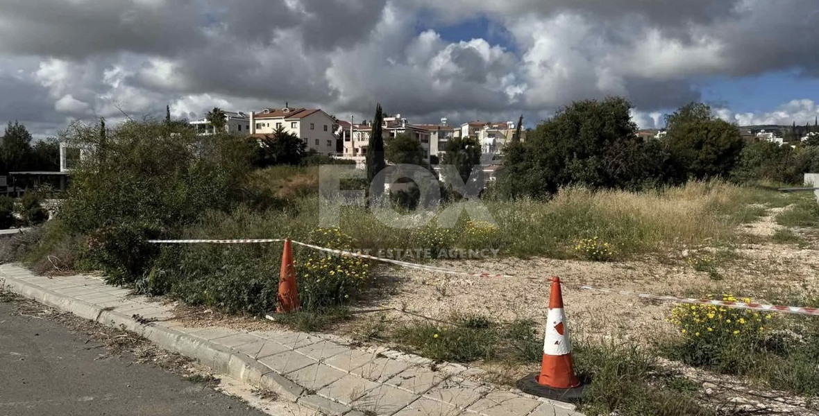 Residential Plot for Sale in Konia, Paphos – Sea Views, Green Area, Prime Location