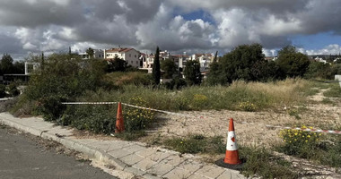 Residential Plot for Sale in Konia, Paphos – Sea Views, Green Area, Prime Location