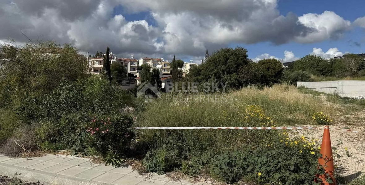Residential Plot for Sale in Konia, Paphos – Sea Views, Green Area, Prime Location
