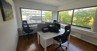 Spacious Office for Rent in Limassol City Centre – 300m from the Beach, Excellent Condition