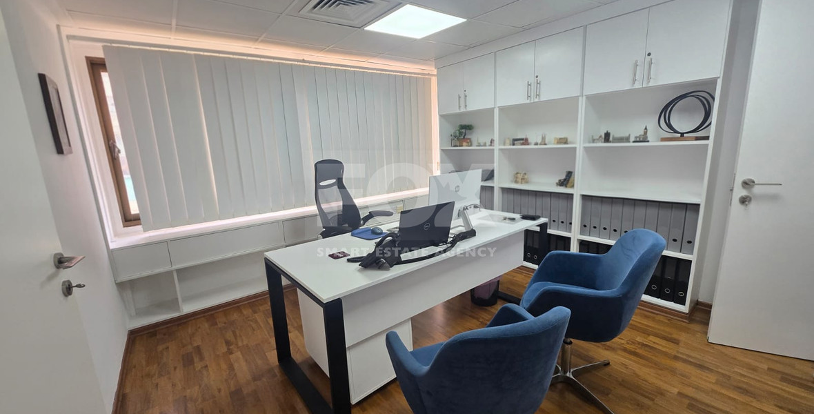 Spacious Office for Rent in Limassol City Centre – 300m from the Beach, Excellent Condition