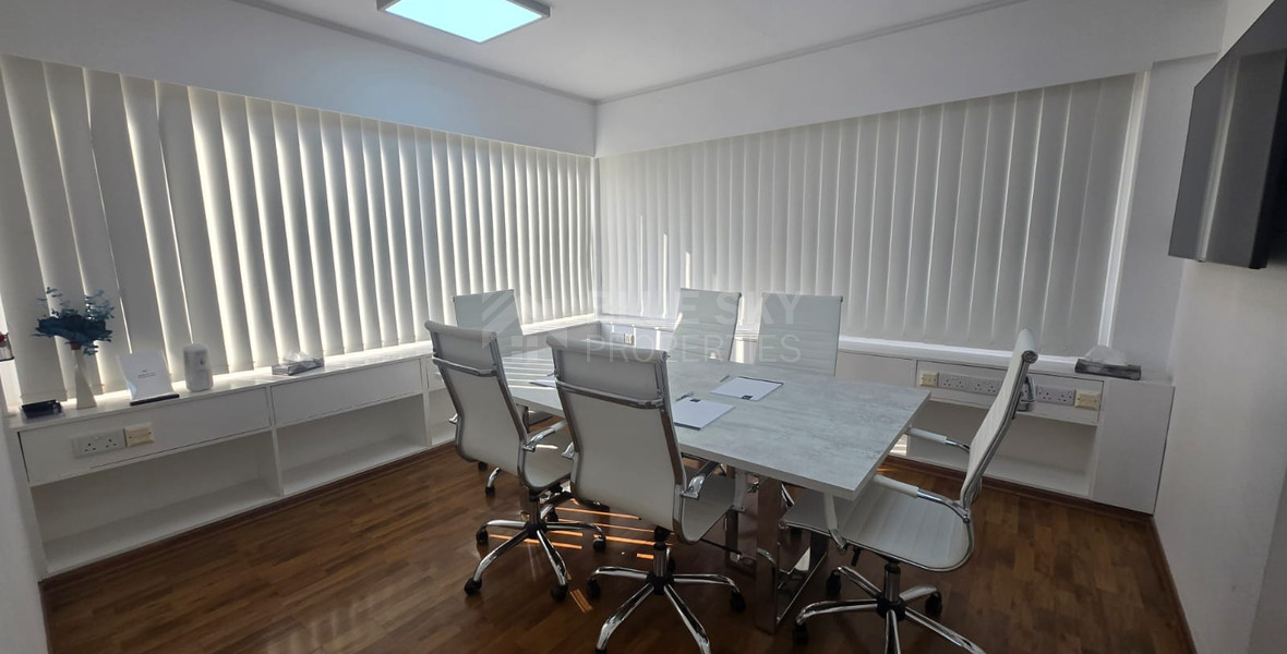 Full-Floor Office Units for Sale in Limassol City Centre – 320m², Prime Location, 7% ROI, Excellent Condition