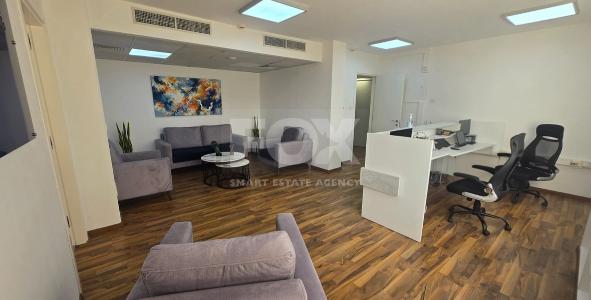 Full-Floor Office Units for Sale in Limassol City Centre – 320m², Prime Location, 7% ROI, Excellent Condition