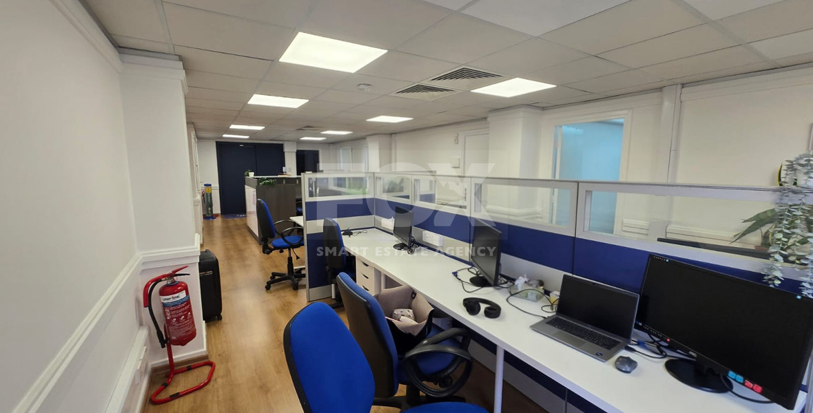 Full-Floor Office Units for Sale in Limassol City Centre – 320m², Prime Location, 7% ROI, Excellent Condition