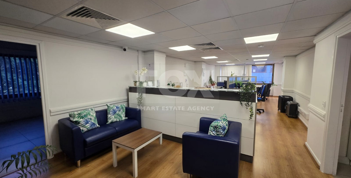 Full-Floor Office Units for Sale in Limassol City Centre – 320m², Prime Location, 7% ROI, Excellent Condition
