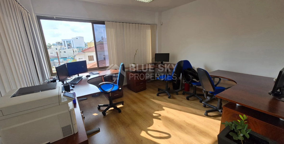 Full-Floor Office Units for Sale in Limassol City Centre – 320m², Prime Location, 7% ROI, Excellent Condition