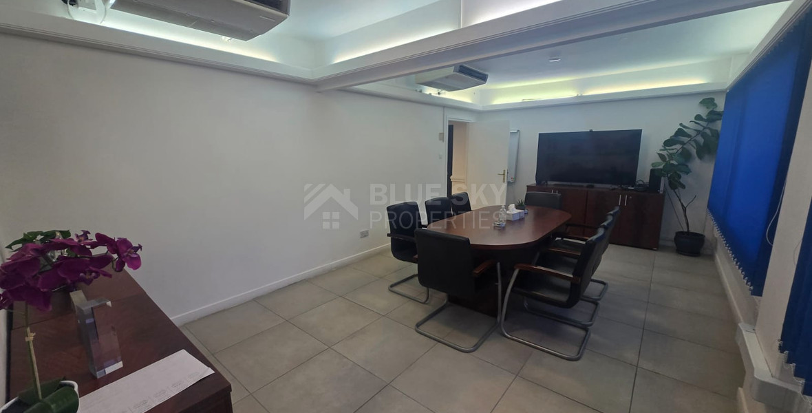 Full-Floor Office Units for Sale in Limassol City Centre – 320m², Prime Location, 7% ROI, Excellent Condition
