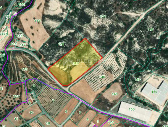 Prime Residential Land for Sale in Monagrouli, Limassol