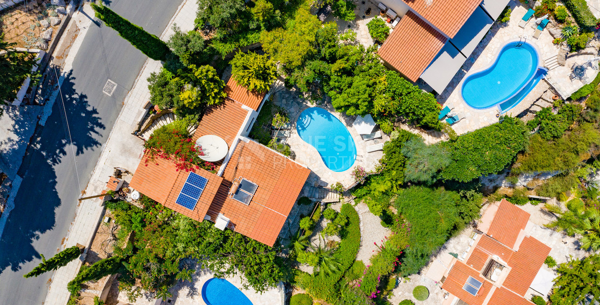 Experience elegant Mediterranean five bedroom living in Tala, Kamares, with exclusive freehold villas, sea views, private pools, and a vibrant lifestyle in scenic Paphos.