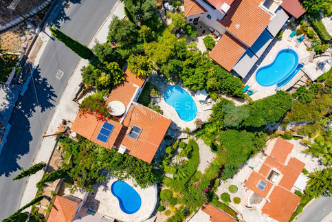 Experience elegant Mediterranean five bedroom living in Tala, Kamares, with exclusive freehold villas, sea views, private pools, and a vibrant lifestyle in scenic Paphos.