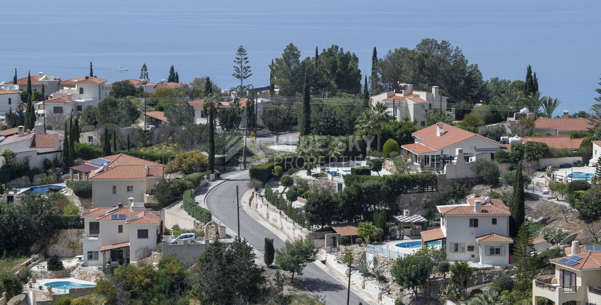 Experience elegant Mediterranean five bedroom living in Tala, Kamares, with exclusive freehold villas, sea views, private pools, and a vibrant lifestyle in scenic Paphos.