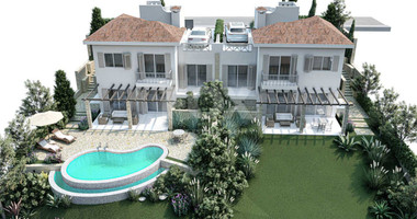 Experience elegant Mediterranean five bedroom living in Tala, Kamares, with exclusive freehold villas, sea views, private pools, and a vibrant lifestyle in scenic Paphos.
