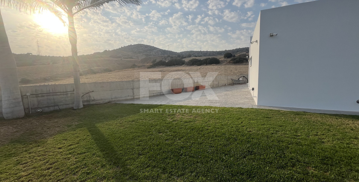 For Rent Beautiful Modern House with Garden in Peaceful Parekklisia Area