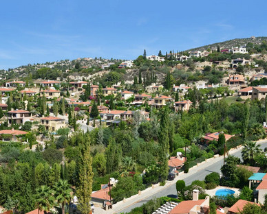 Spacious Four Bedroom Luxury Villa with Stunning Sea and Hill View in Tala , Paphos