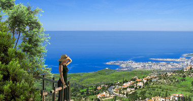 Spacious Four Bedroom Luxury Villa with Stunning Sea and Hill View in Tala , Paphos