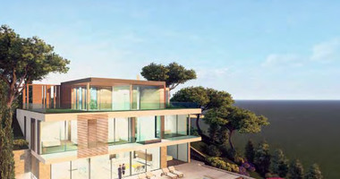 Spacious Four Bedroom Luxury Villa with Stunning Sea and Hill View in Tala , Paphos