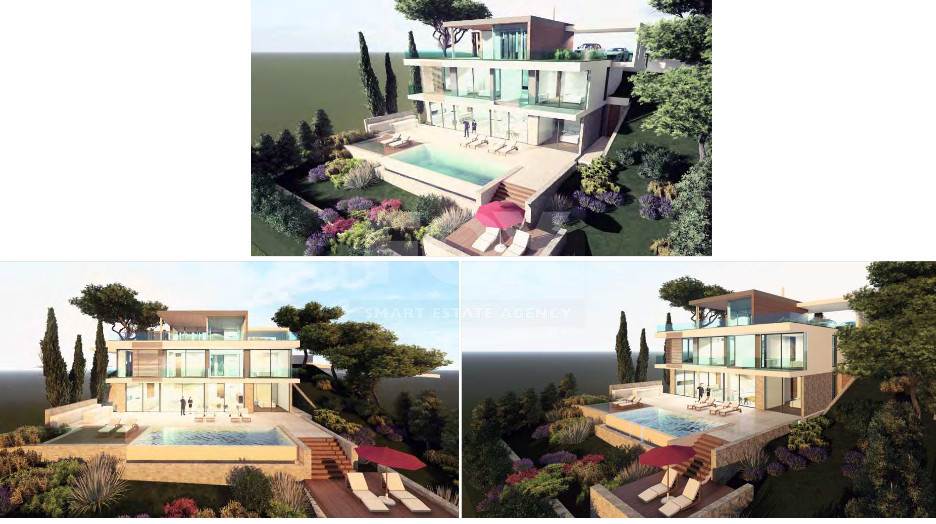 Spacious Four Bedroom Luxury Villa with Stunning Sea and Hill View in Tala , Paphos