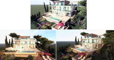 Spacious Four Bedroom Luxury Villa with Stunning Sea and Hill View in Tala , Paphos