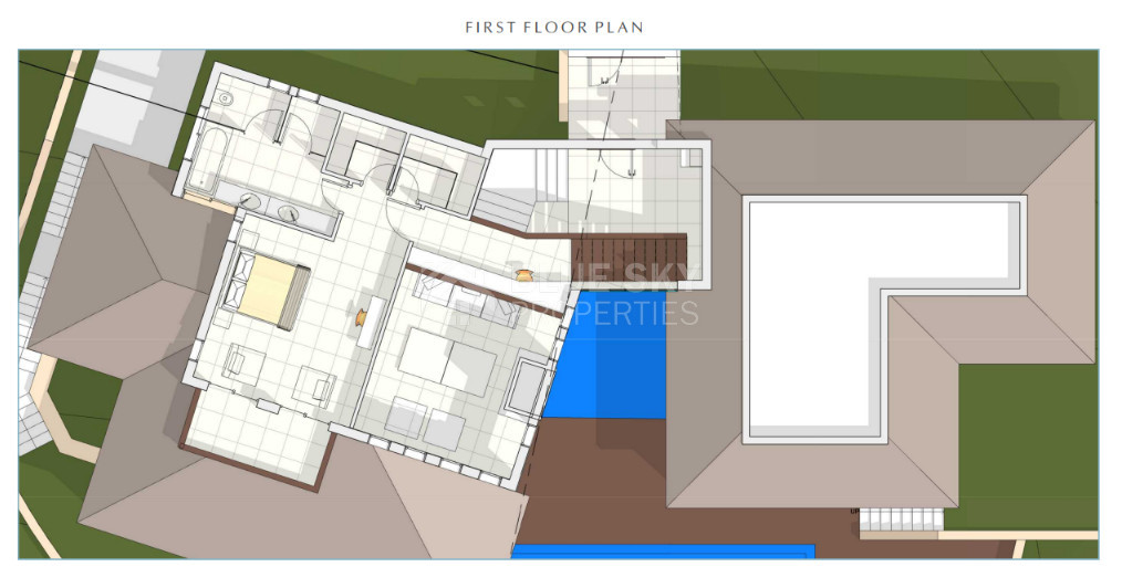 Luxury three bedroom Villa Living in Kamares, Tala | Panoramic Sea & Countryside Views for sale