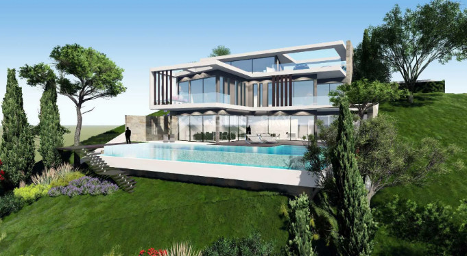 Luxury Freehold four bedroom Villas in Kamares, Tala, Paphos - Private & Scenic Living, for sale