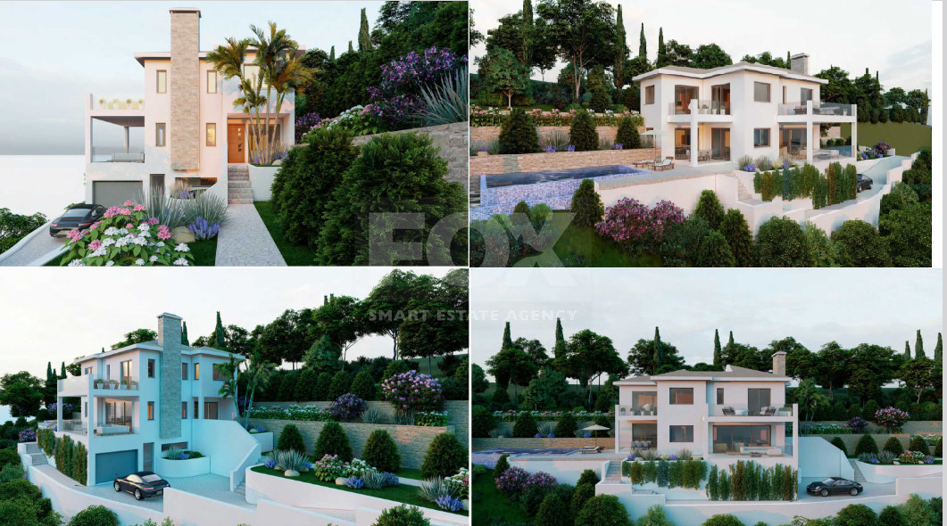 For sale ,Luxury five bedrooms Villa,  fully furnished,  with Breathtaking Countryside and Sea Views – Exclusive Mediterranean Living