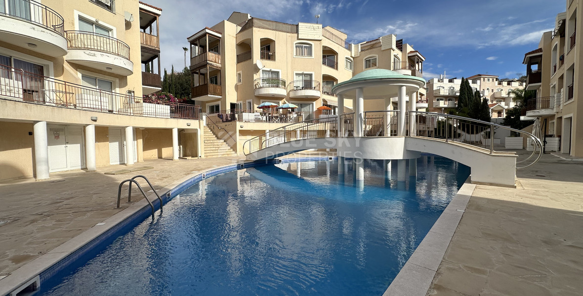 Two -Bed Apartment in Gated Complex with Pools & Roof Terrace | Universal Paphos