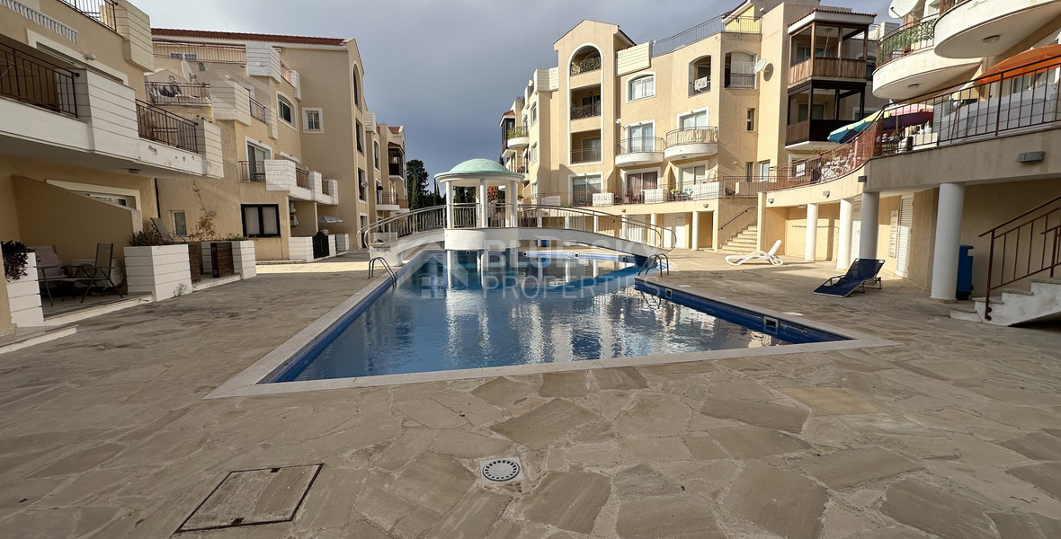 Two -Bed Apartment in Gated Complex with Pools & Roof Terrace | Universal Paphos