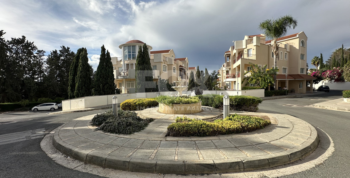 Two -Bed Apartment in Gated Complex with Pools & Roof Terrace | Universal Paphos