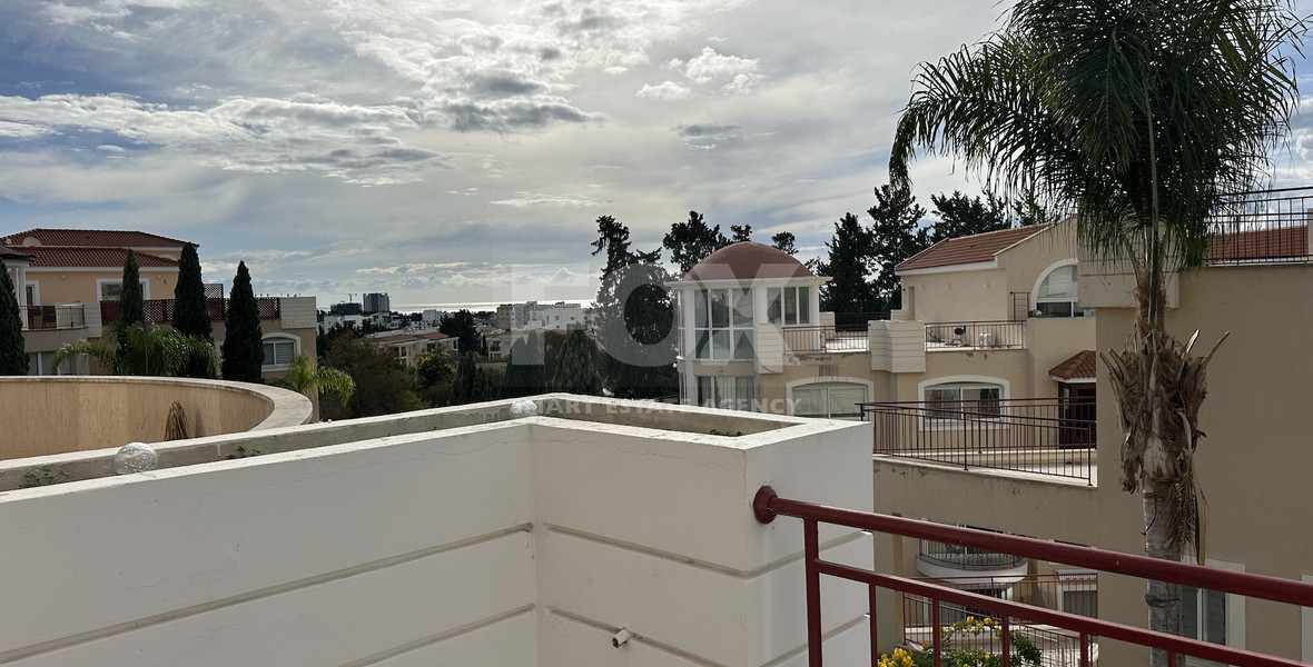 Two -Bed Apartment in Gated Complex with Pools & Roof Terrace | Universal Paphos