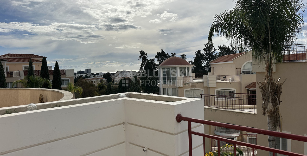 For sale , two Bed Apartment in Gated Complex with Pools & Roof Terrace | Universal Paphos