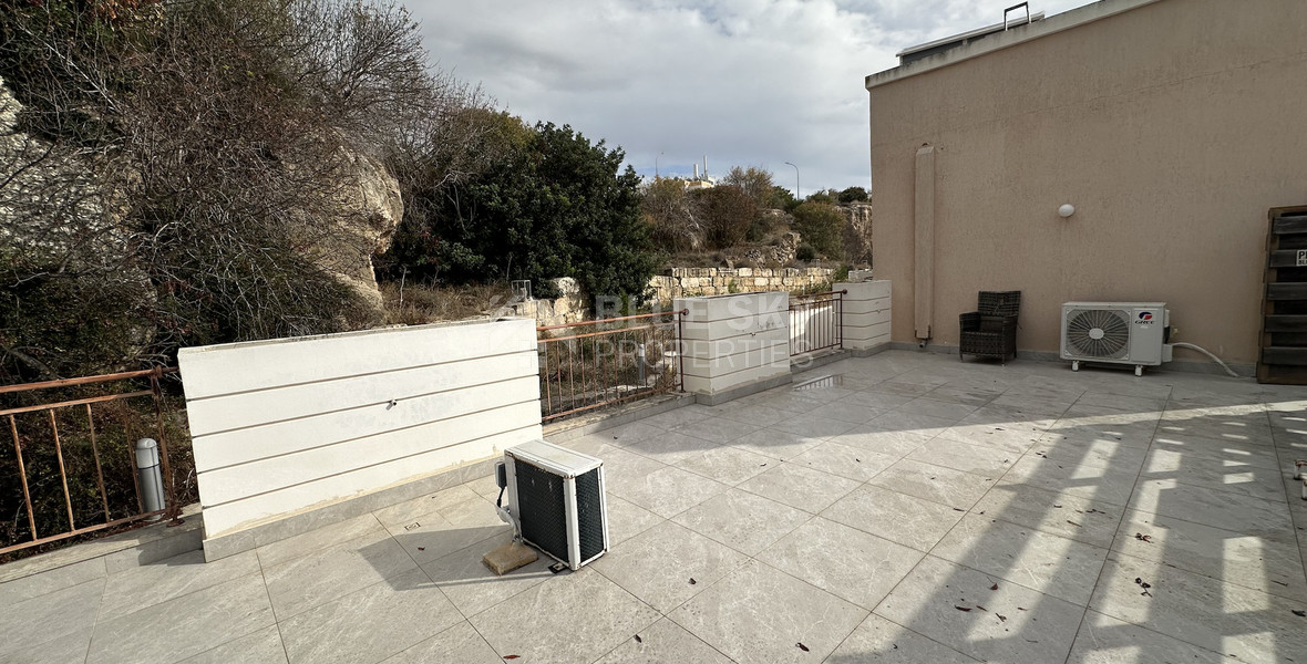 For sale , two Bed Apartment in Gated Complex with Pools & Roof Terrace | Universal Paphos