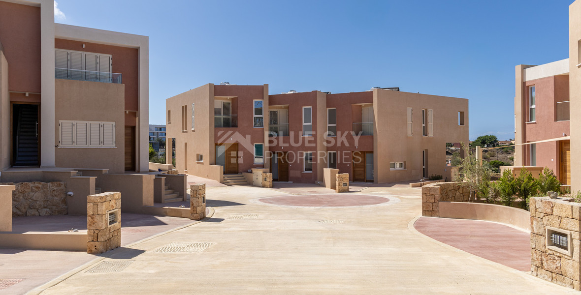 High-End Coastal Living: Spacious two bedroom apartment near Paphos Amenities