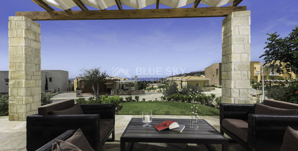 High-End Coastal Living: Spacious two bedroom apartment near Paphos Amenities