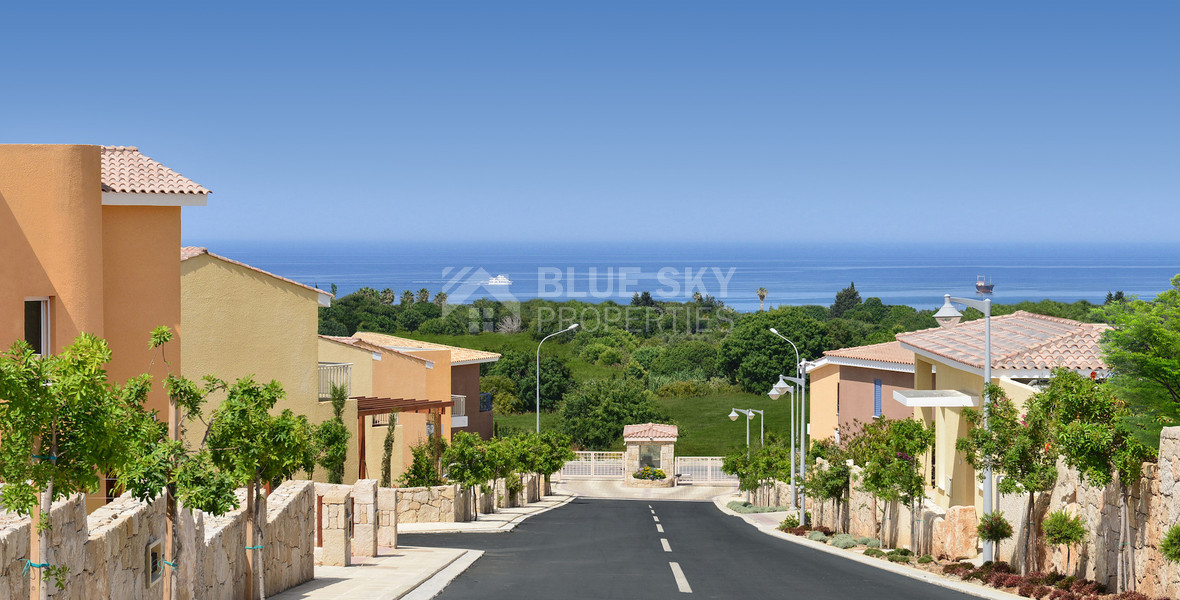 One bedroom Stylish Coastal Living with  Tennis Court, Clubhouse & Pools in Paphos