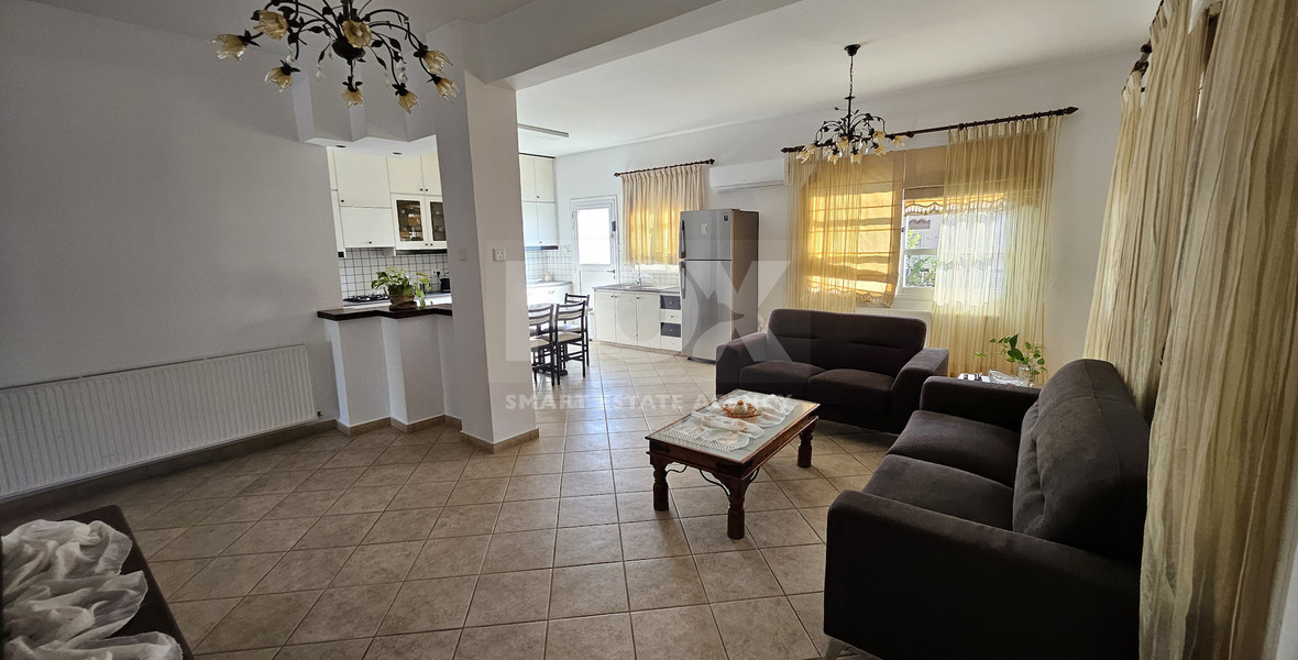 Fully Furnished Semi Detached Three Bedroom House for rent in Agios Spiridon