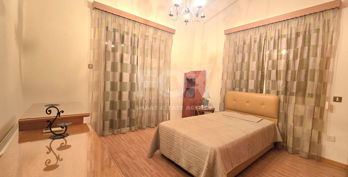 Charming Three Bedroom Detached House with Large Veranda for Rent in Popular Kapsalos Area