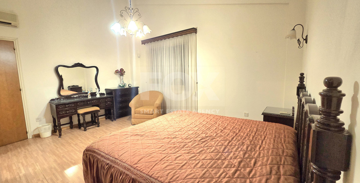 Charming Three Bedroom Detached House with Large Veranda for Rent in Popular Kapsalos Area