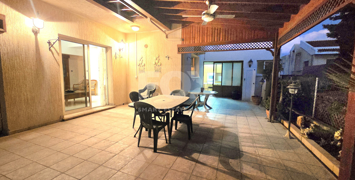 Charming Three Bedroom Detached House with Large Veranda for Rent in Popular Kapsalos Area