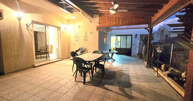 Charming Three Bedroom Detached House with Large Veranda for Rent in Popular Kapsalos Area