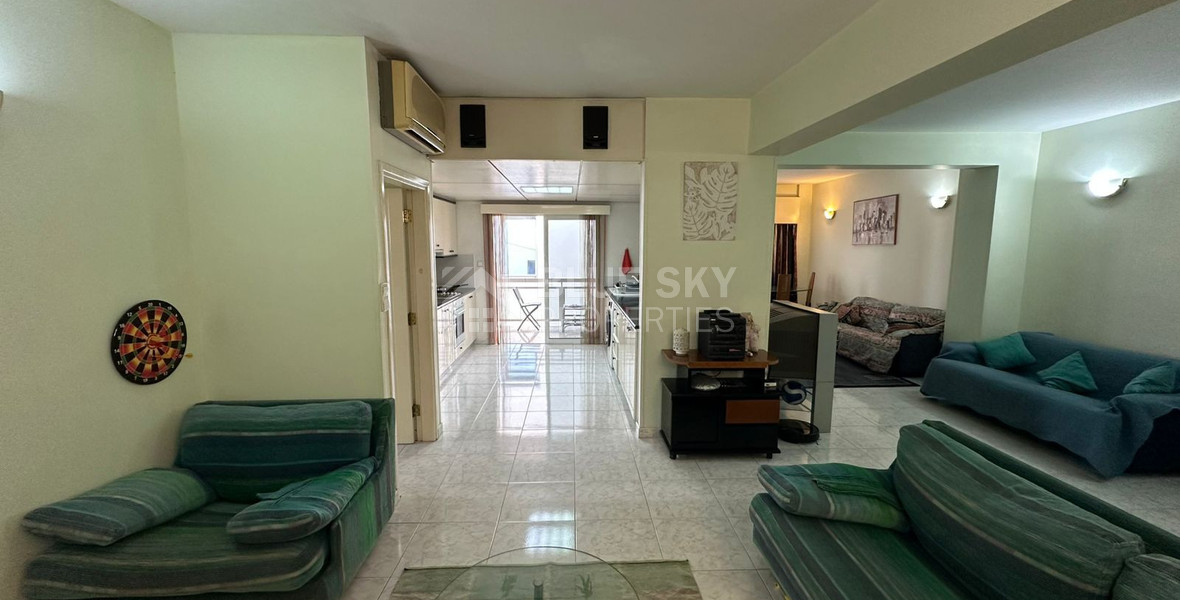 2-Bedroom Top-Floor Apartment for Rent in Agia Triada, Limassol