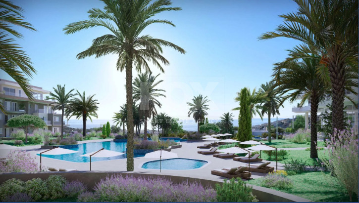 Modern two Bedroom Apartment in Chloraka, Paphos | Terrace, Gardens & Mediterranean Style for sale