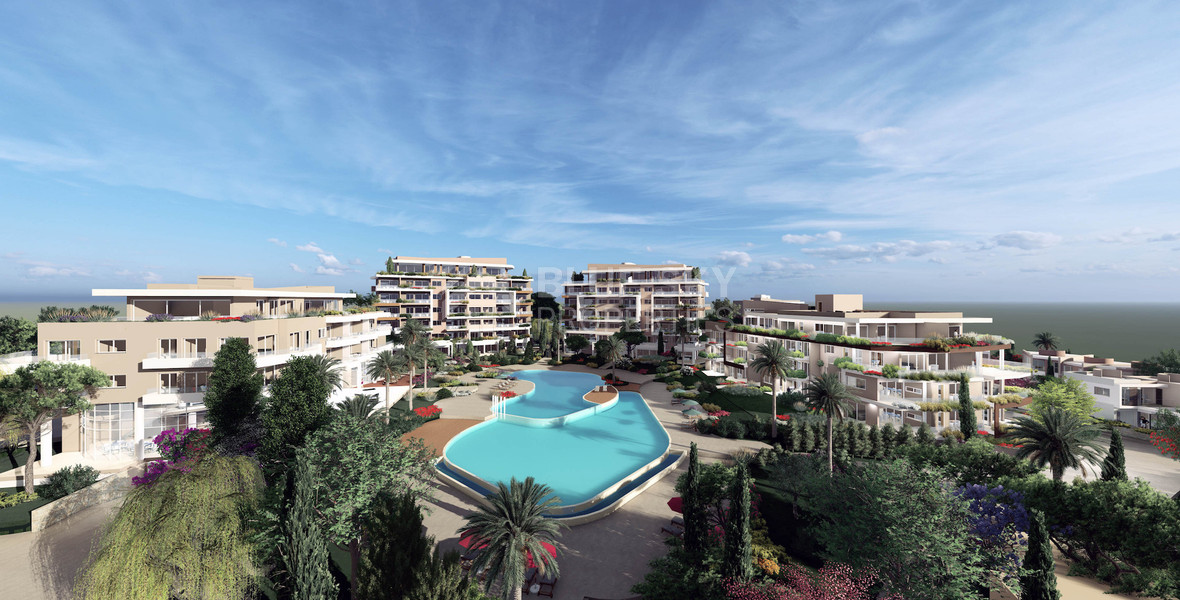 Modern two Bedroom Apartment in Chloraka, Paphos | Terrace, Gardens & Mediterranean Style for sale