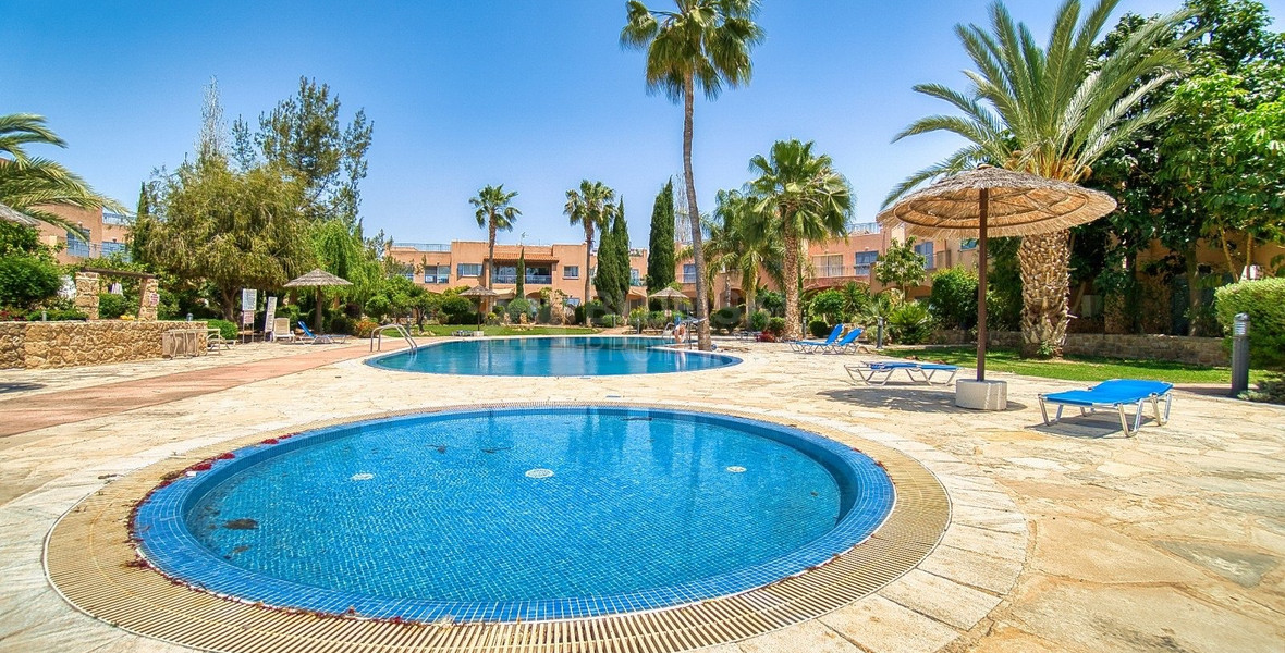 For rent Two-Bedroom Penthouse with Roof Garden & Sea View in Mandria, Paphos
