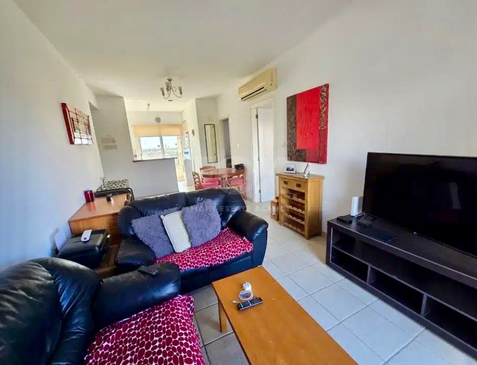 For rent Two-Bedroom Penthouse with Roof Garden & Sea View in Mandria, Paphos