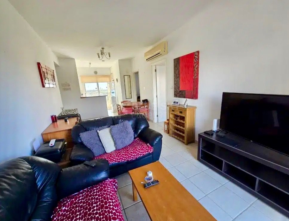 For rent Two-Bedroom Penthouse with Roof Garden & Sea View in Mandria, Paphos