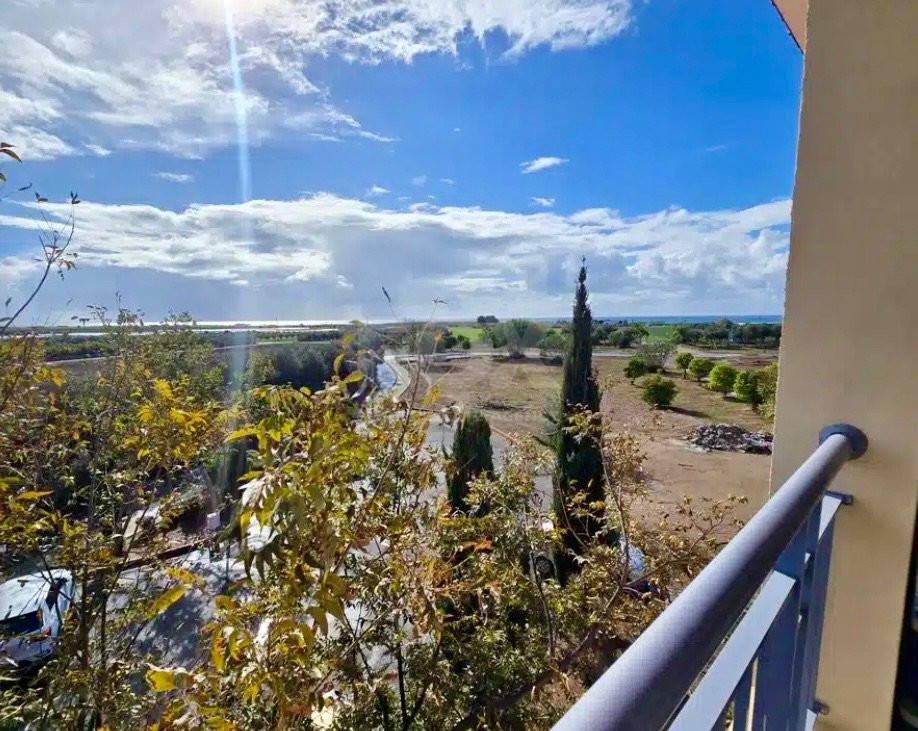 For rent Two-Bedroom Penthouse with Roof Garden & Sea View in Mandria, Paphos