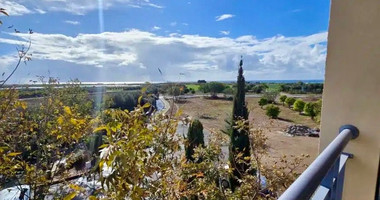 For rent Two-Bedroom Penthouse with Roof Garden & Sea View in Mandria, Paphos